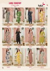 Long Comfort Vol 1 by Kala Cotton Printed Co Ord Set Wholesale Price In Surat
